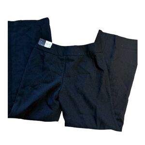 🆕 LOFT Petite Black Wide Leg Laura Dress Pants